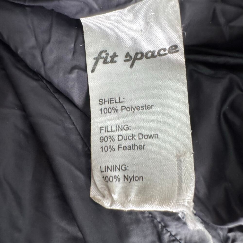 Fit Space Mens Down Filled Gray Puffer Jacket XXL - Picture 7 of 8